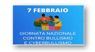 Giornata Internazionale contro il Bullismo e il Cyberbullismo.